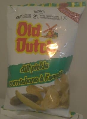 Dill Pickle Flavoured Potato Chips