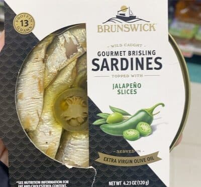 Sardines, Gourmet Brisling, Jalapeno Slices