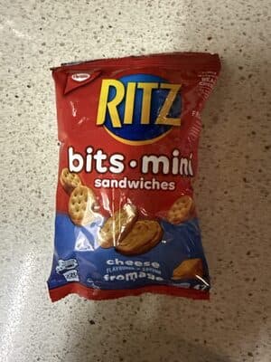 bits mini sandwiches cheese flavour