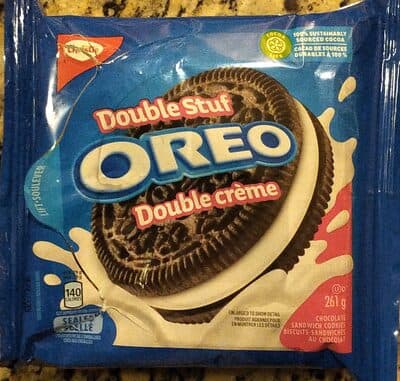Oreo double creme