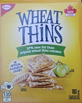 Wheat Thins 37% Less Fat