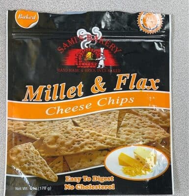 Millet & Flax Cheese Chips