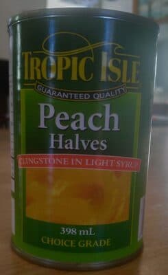 Clingstone Peach Halves in Light Syrup