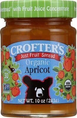 Organic Apricot Fruit Spread