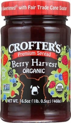 Organic Premium Spread, Berry Harvest