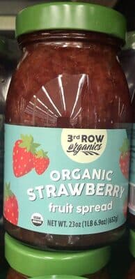 Organic Strawberry Fruit Spread