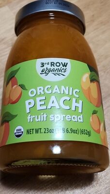 Organic Peach Fruit Spread