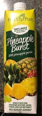 Explosion d'ananas