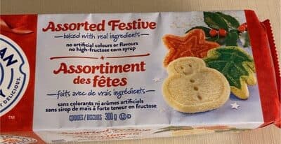 Assorted Festive Cookies