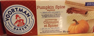Pumpkin Spice Wafers