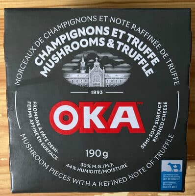 OKA Mushroom &Truffle Semi Soft Cheese