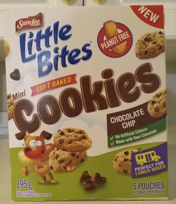 Mini Soft Baked Chocolate Chip Cookies