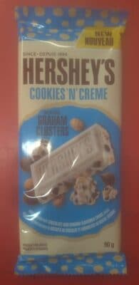 Cookies 'N' Creme Bar with Graham Clusters