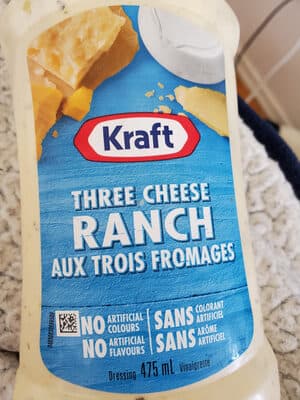 Vinaigrette Ranch trois fromages