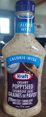 Vinaigrette crmeuse aux graines de pavot
