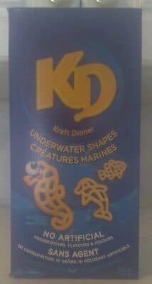 Underwater Shapes Kraft Dinner