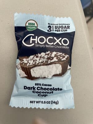 Dark Chocolate Coconut Cup