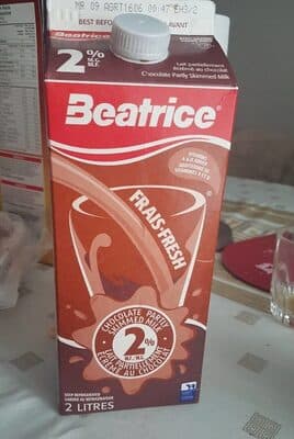 Lait au chocolat