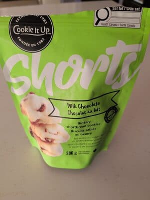 Shortbread Cookies, Milk chocolate