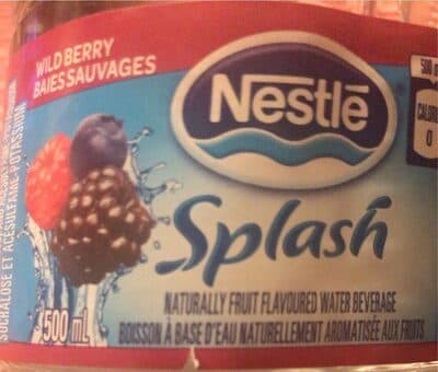 Splash wild berry