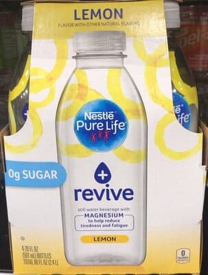 Lemon Flavor Revive Still Water Beverage