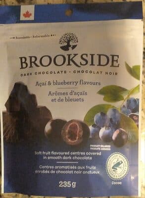 Aa & Blueberry Flavour Dark Chocolate Balls