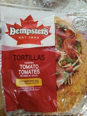 Sundried Tomato Tortillas