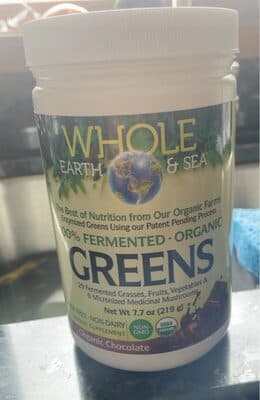 100% fermented organic greens