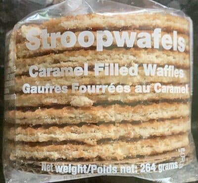 Gaufres fourrees au caramel
