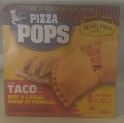 Beef & Cheese Taco Flavour Pizza Snacks