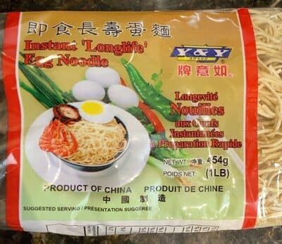 Instant longlife Egg Noodles