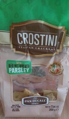 Crostini with Herb Parsley