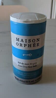 Sel de mer fin gris