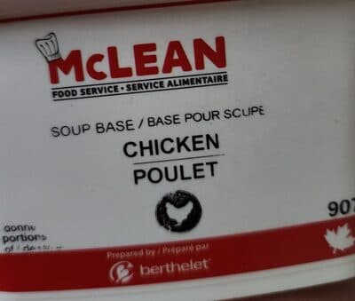 McLean Chicken Soup Base