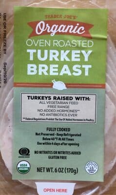 Organic Oven Roasted Turkey Breast
