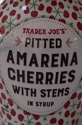 Pitted Amarena Cherries With Stem