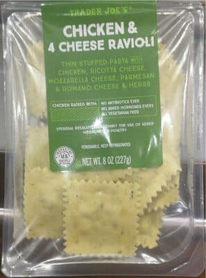 Chicken & 4 Cheese Ravioli