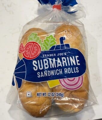 Submarine sandwich rolls