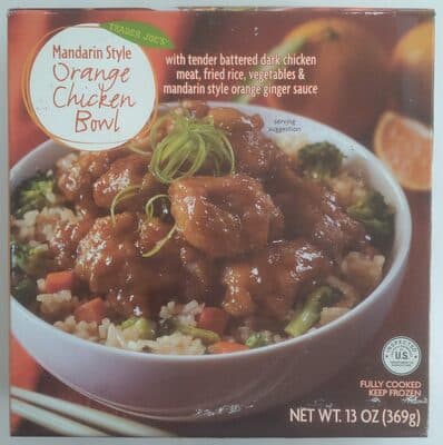 Mandarin Style Orange Chicken Bowl