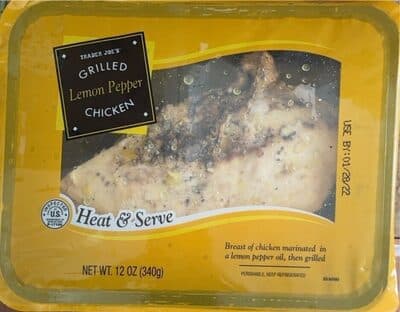 Grilled Lemon Pepper Chicken