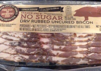 Dry Rubbed Uncured Bacon