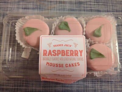Raspberry Mouse Cakes