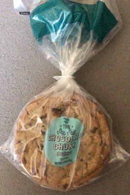 The sea salt chocolate chunk cookie