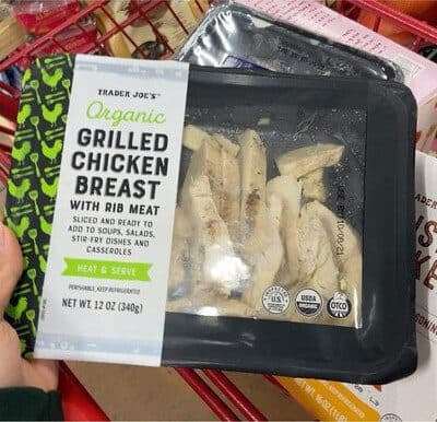 Organic Trader Joe’s Grilled Chicken