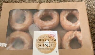 Sour Cream Glazed Donut