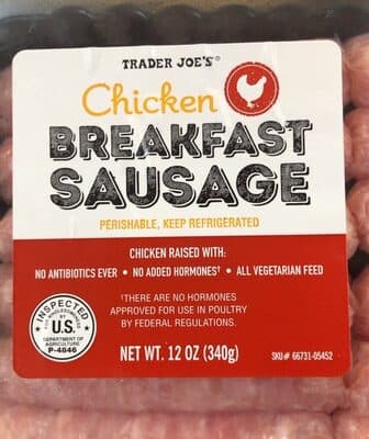 Chicken sausage