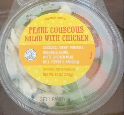 Pearl Couscous Salad With Chicken