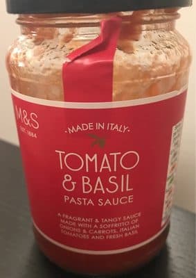 Tomato & Basil Pasta Sauce
