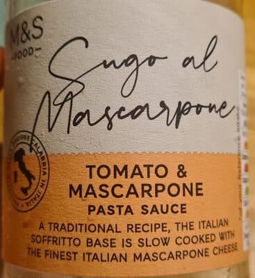 Tomato & Mascarpone Pasta Sauce
