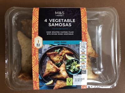 Vegetable Samosas